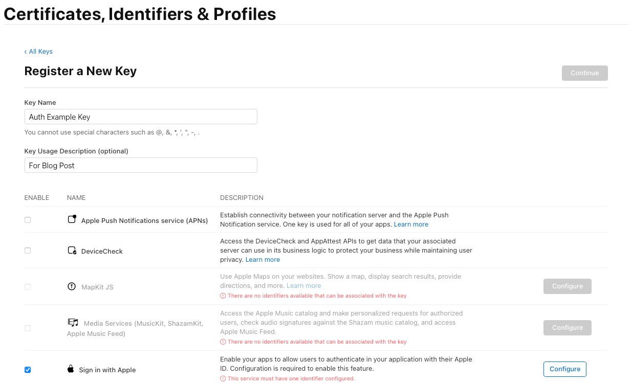 How to setup Sign in with Apple with WorkOS or Auth0