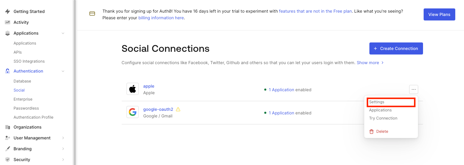 How to setup Sign in with Apple with WorkOS or Auth0