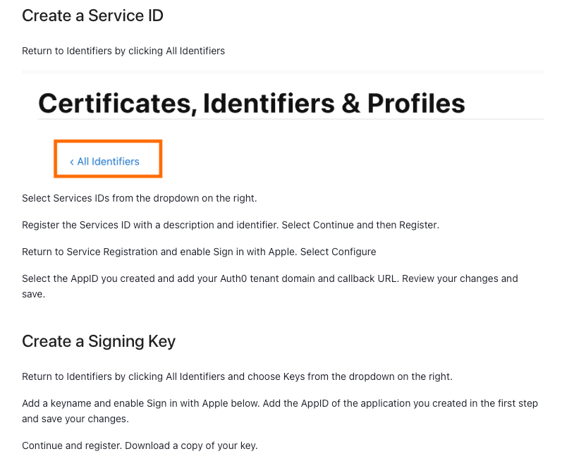 How to setup Sign in with Apple with WorkOS or Auth0